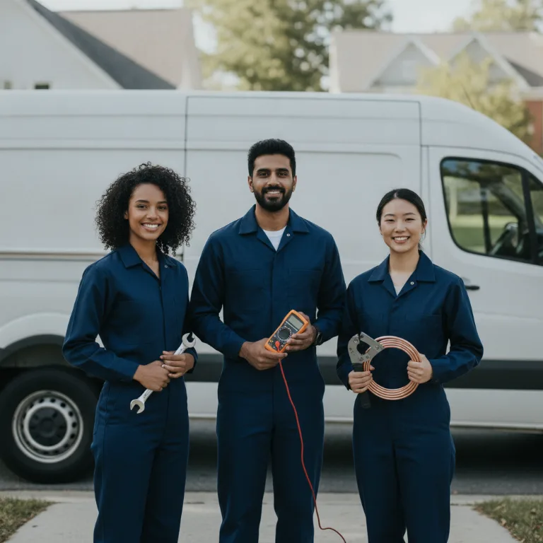 HVAC team in Boyle Heights